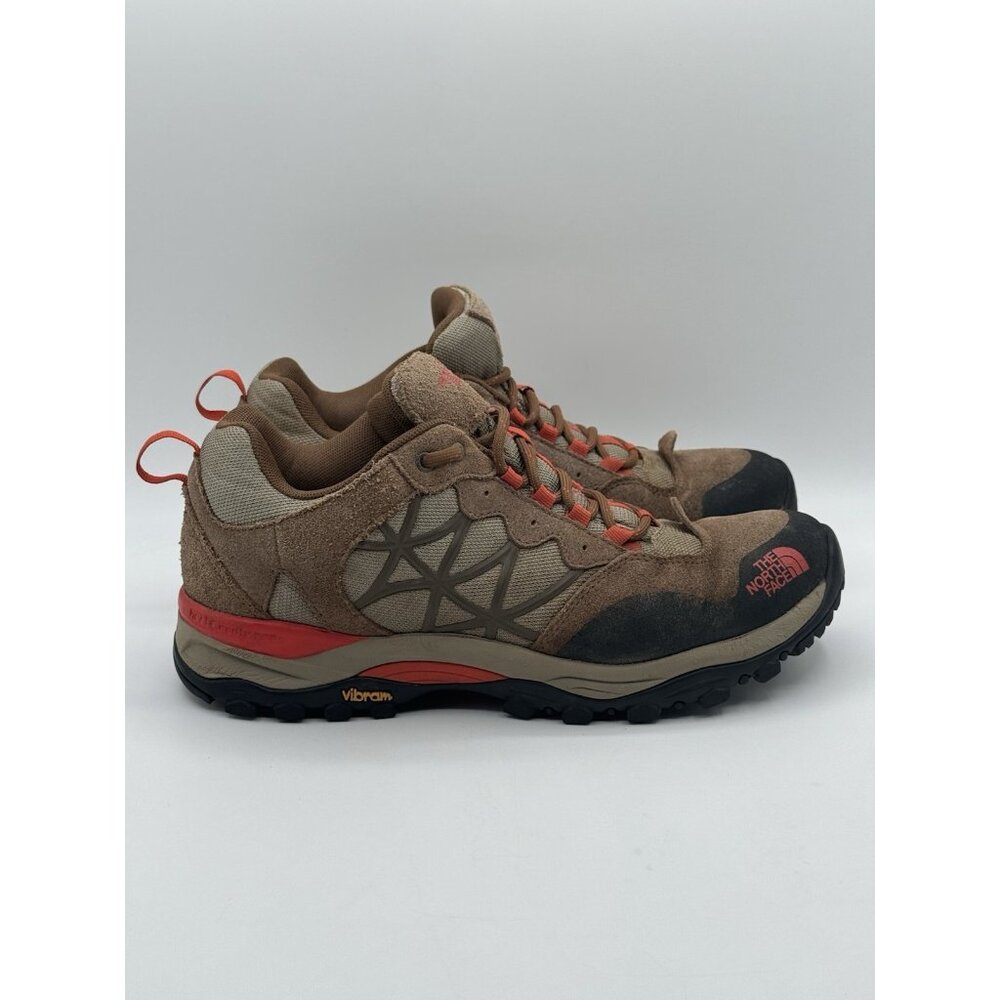 The North Face Storm 3 Womens Size 9 Lace Up Hiking Trail Shoes Sneakers Brown